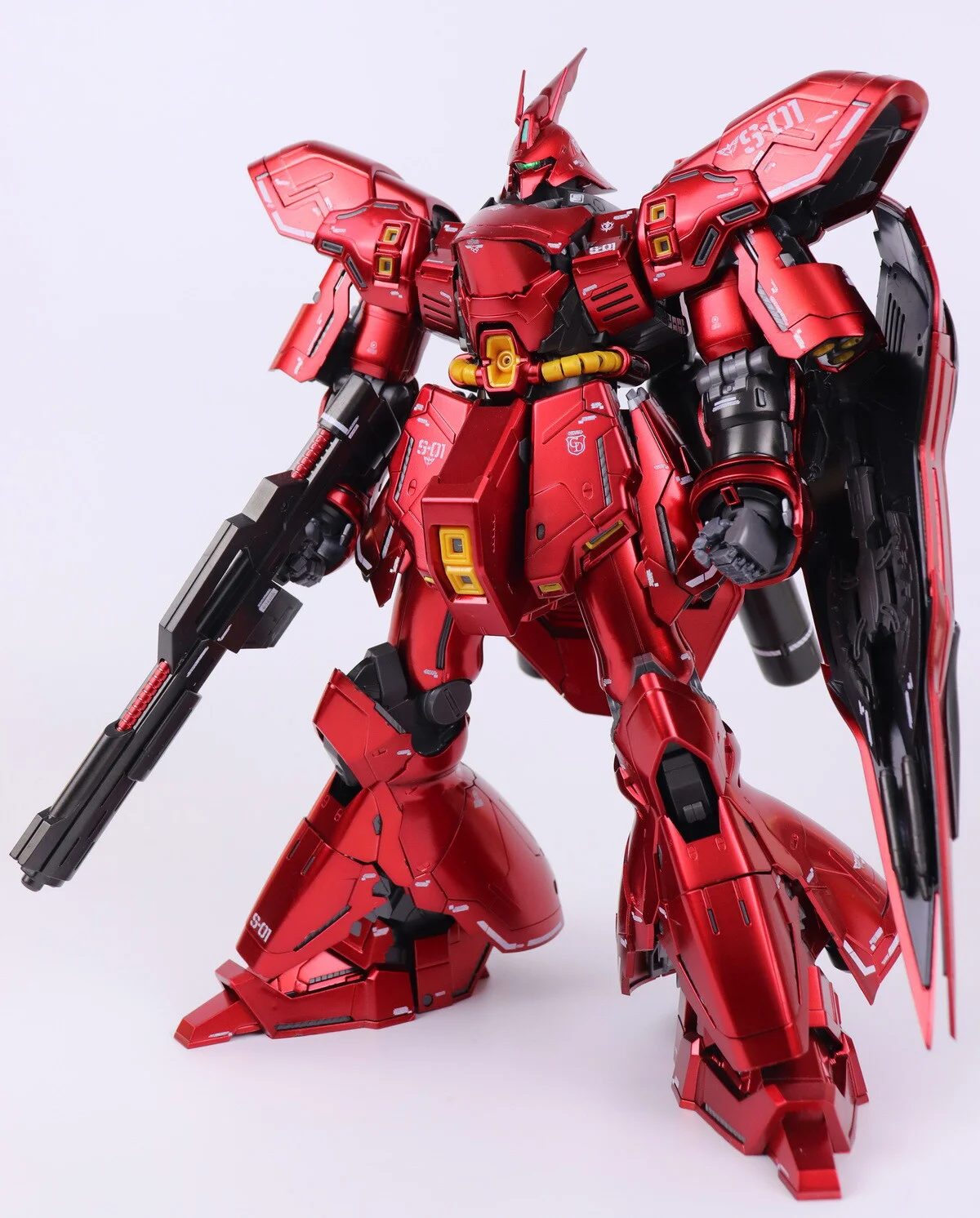 BRAND NEW Daban 6631S MG Master Grade 1/100 Sazabi Ver. Ka Chrome deals Coating